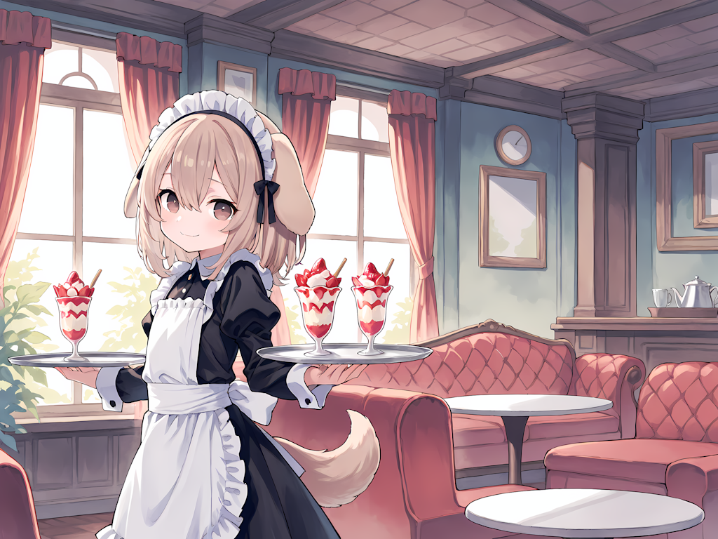 わんこメイド別イラスト