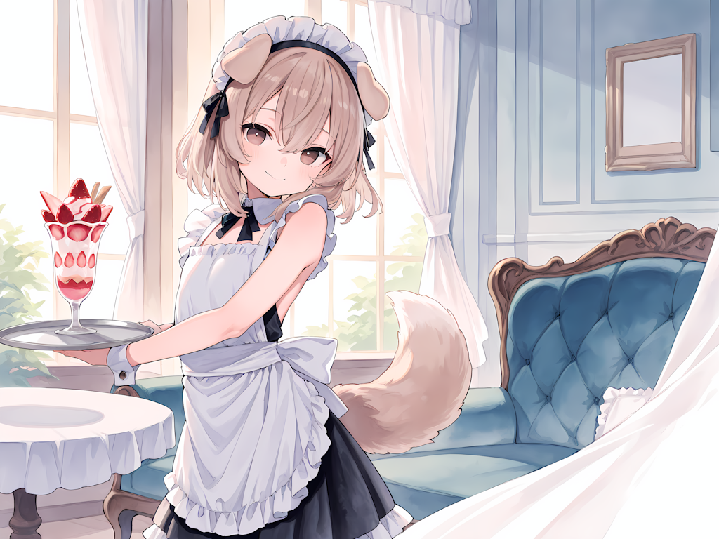 わんこメイド別イラスト