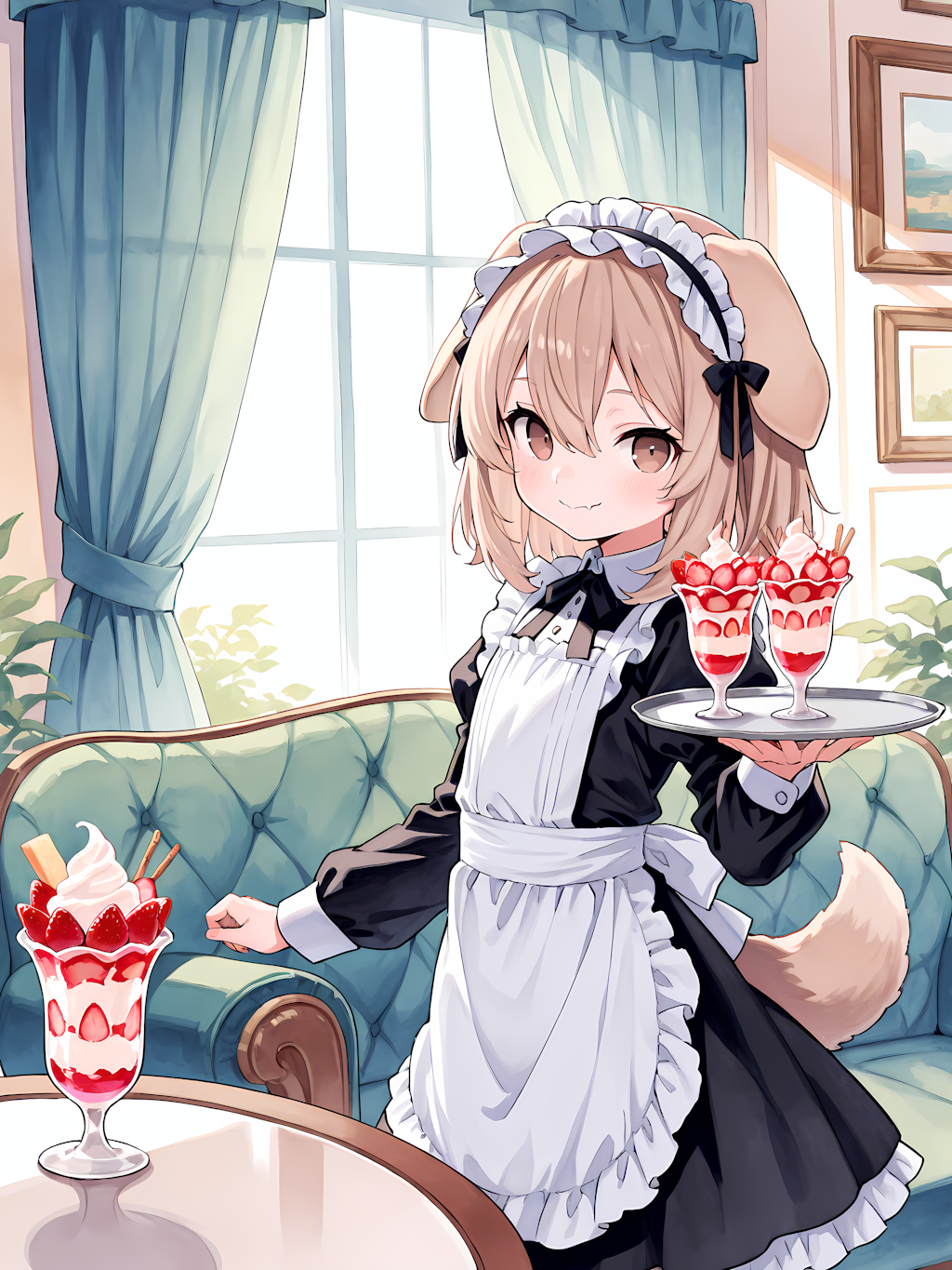 わんこメイド別イラスト