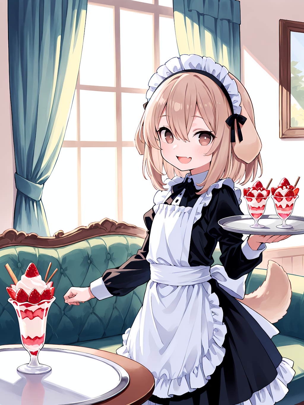 わんこメイド別イラスト
