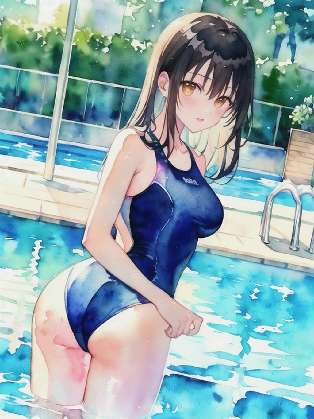 AQUA 版 水彩画調画像その他 💦