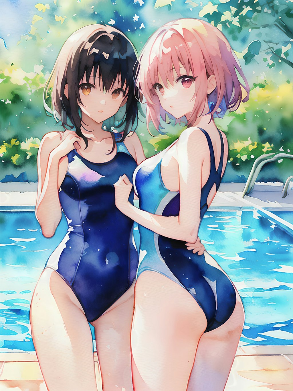 AQUA 版 水彩画調画像その他 💦