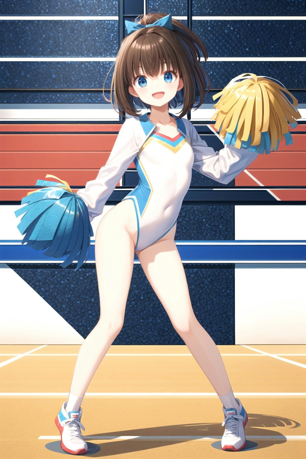 Cute cheerleader