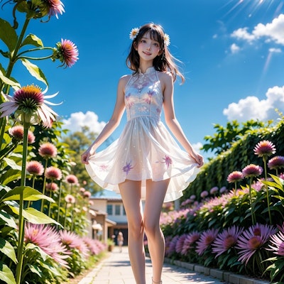 Echinacea Flower girl