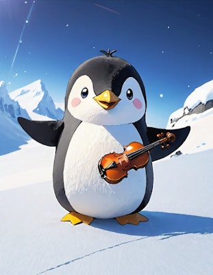 ペンギンとバイオリン