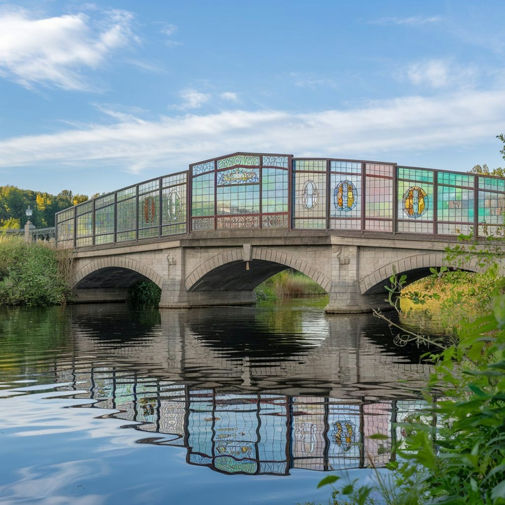 ステンドグラス橋