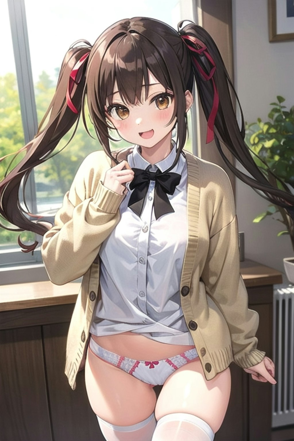 School twintails girl