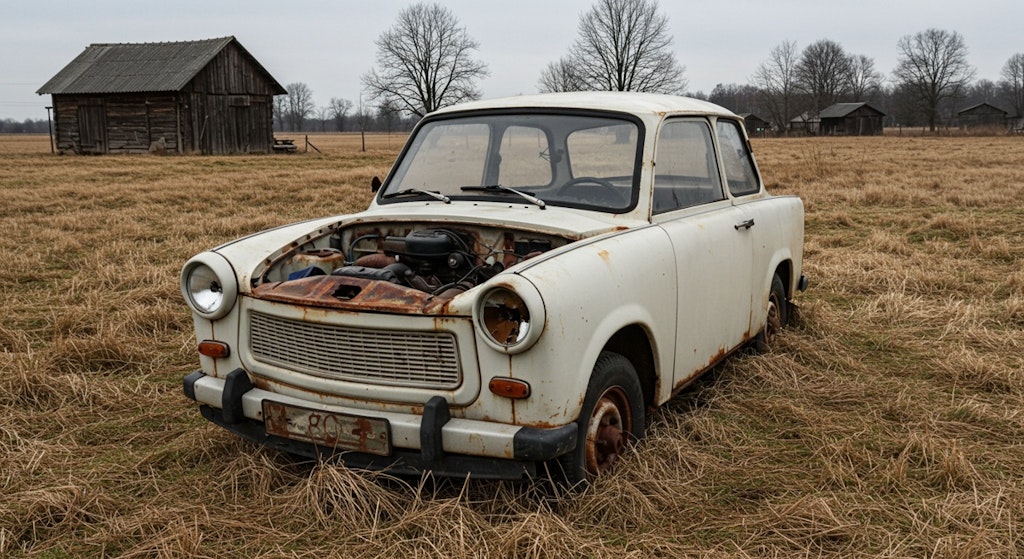 トラバントの廃車