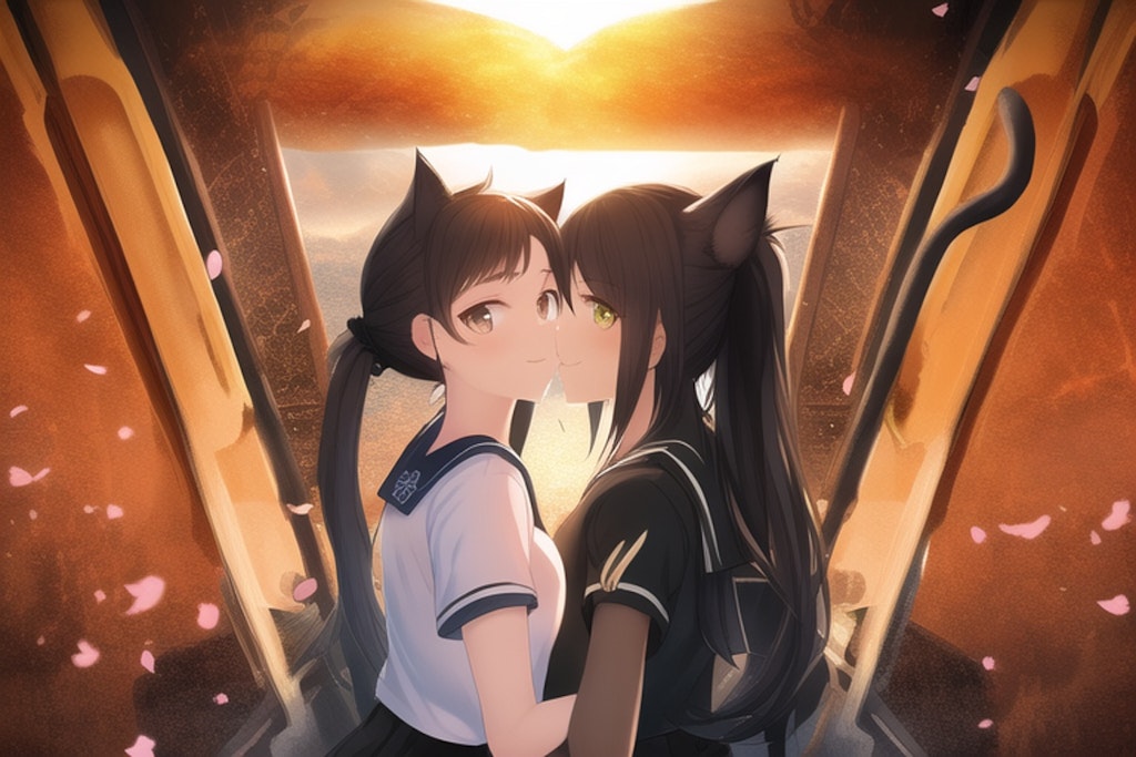 猫耳さん(百合)