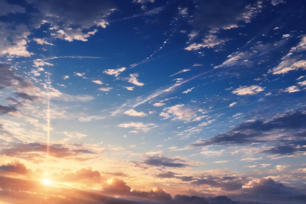 夕焼け雲