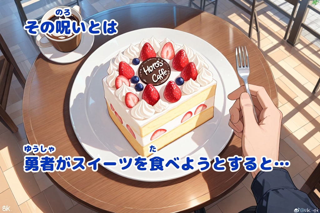 【なぞのえほん】あまとうゆうしゃとスイーツのようせい