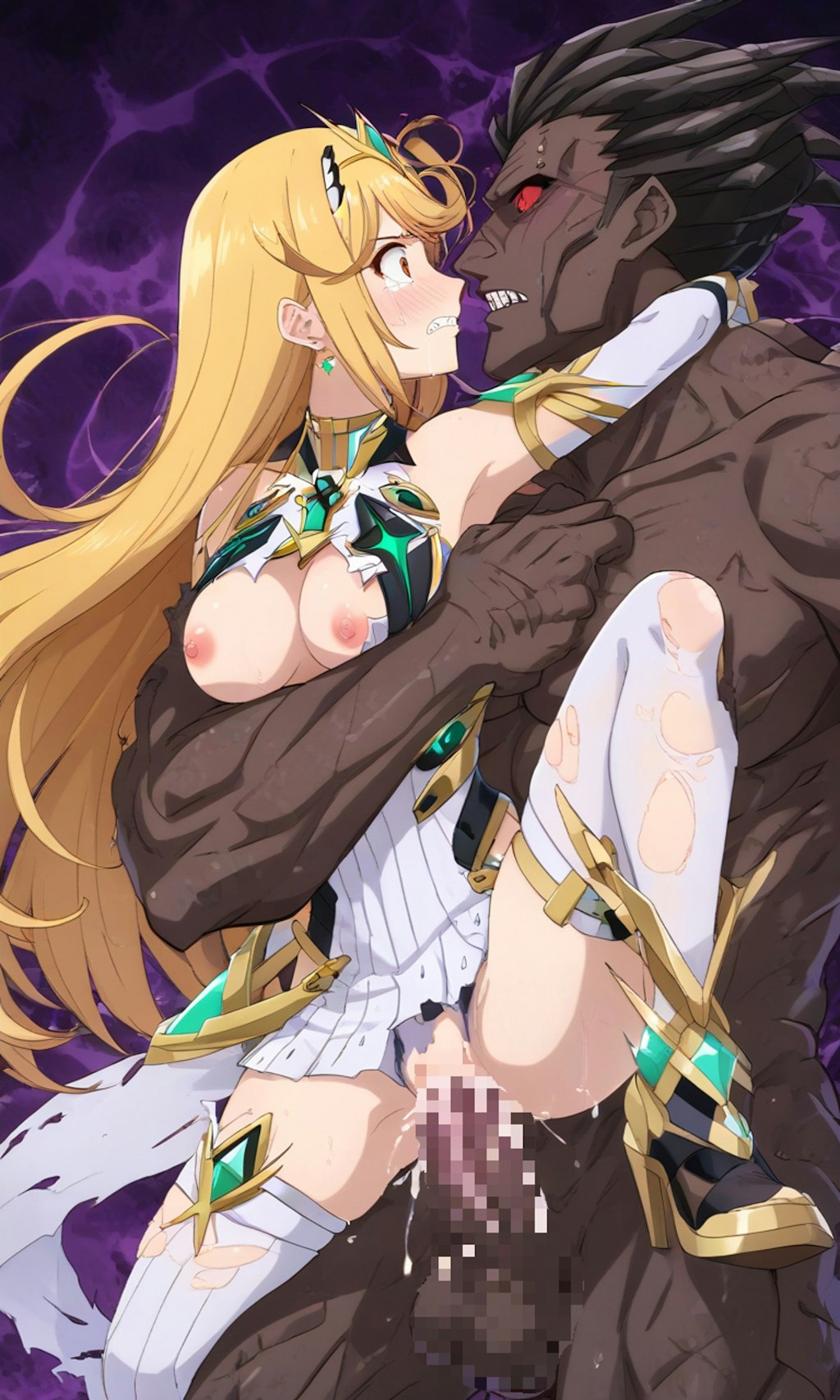 Hikari(Mythra) & Monsters