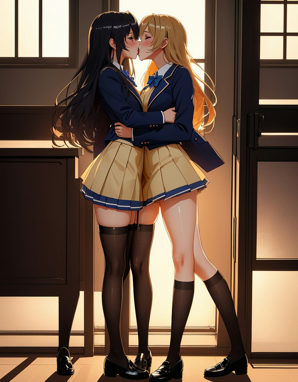 百合キス