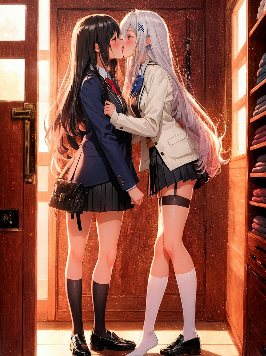 百合キス