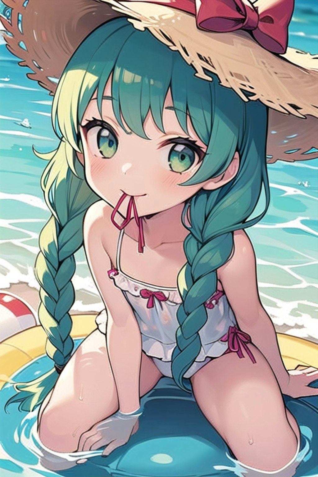 浜辺の女の子②