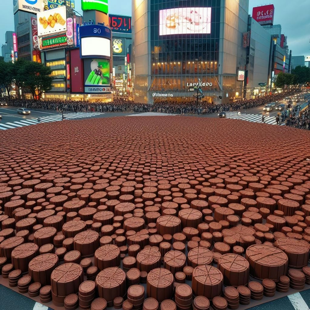 渋谷のチョコケーキ