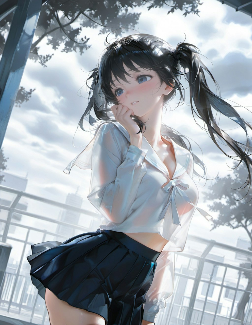 水墨画...