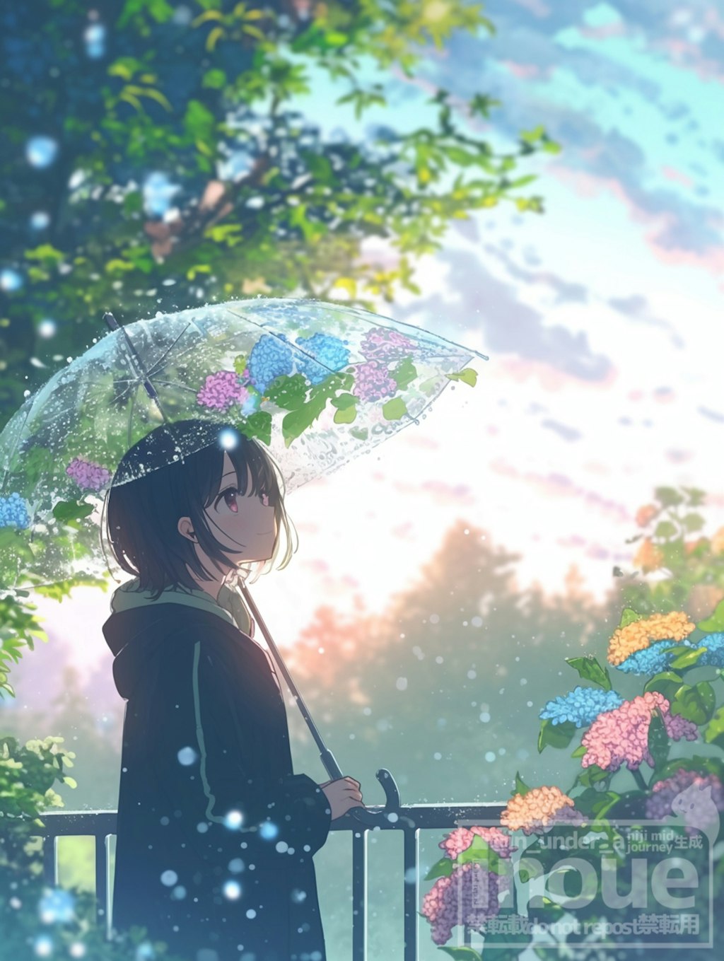 雨上がり