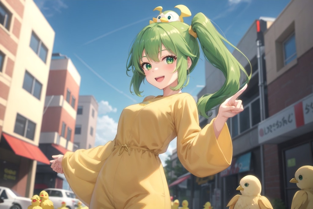 「ひよこのダンス、始まるよー！」