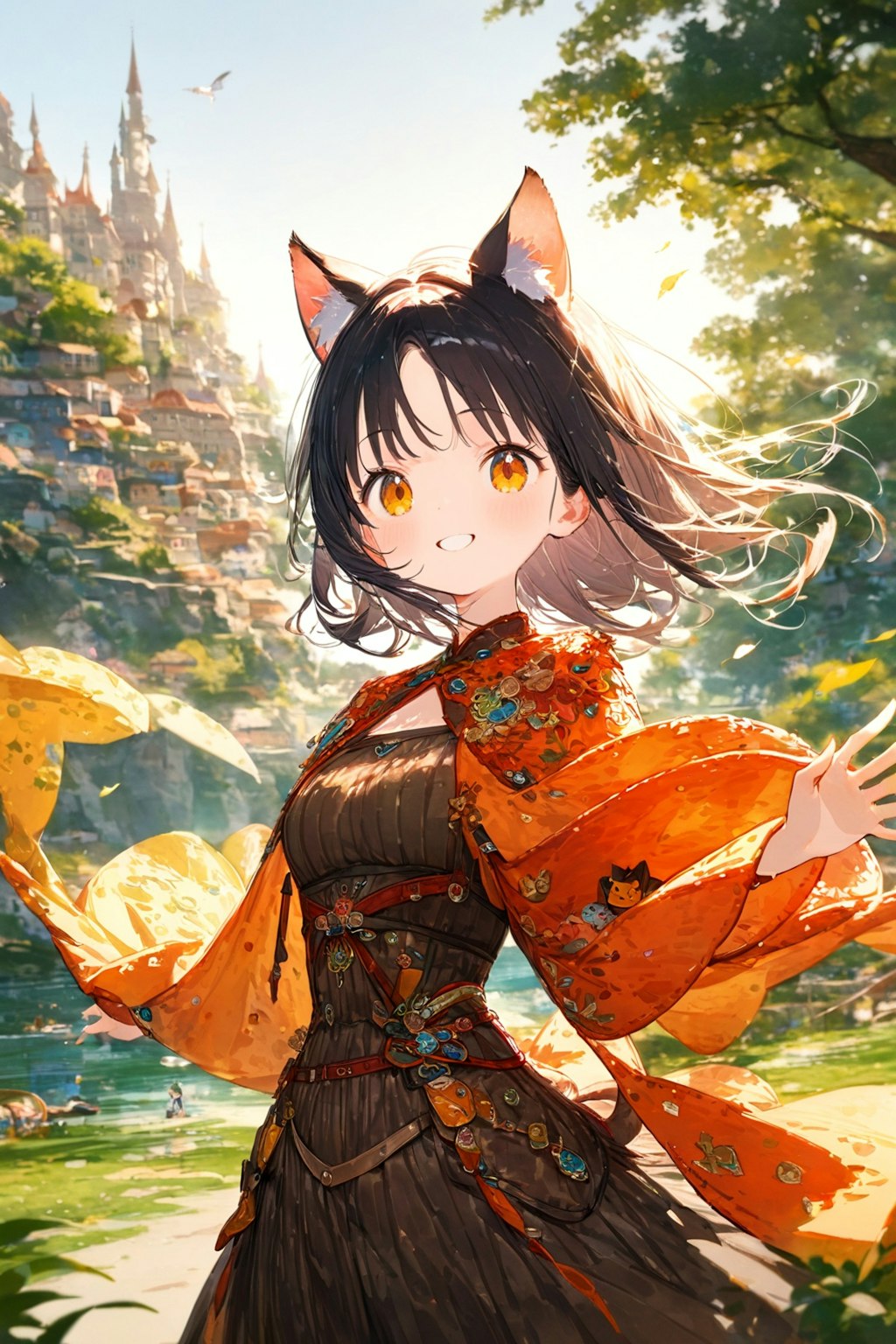 猫耳娘。