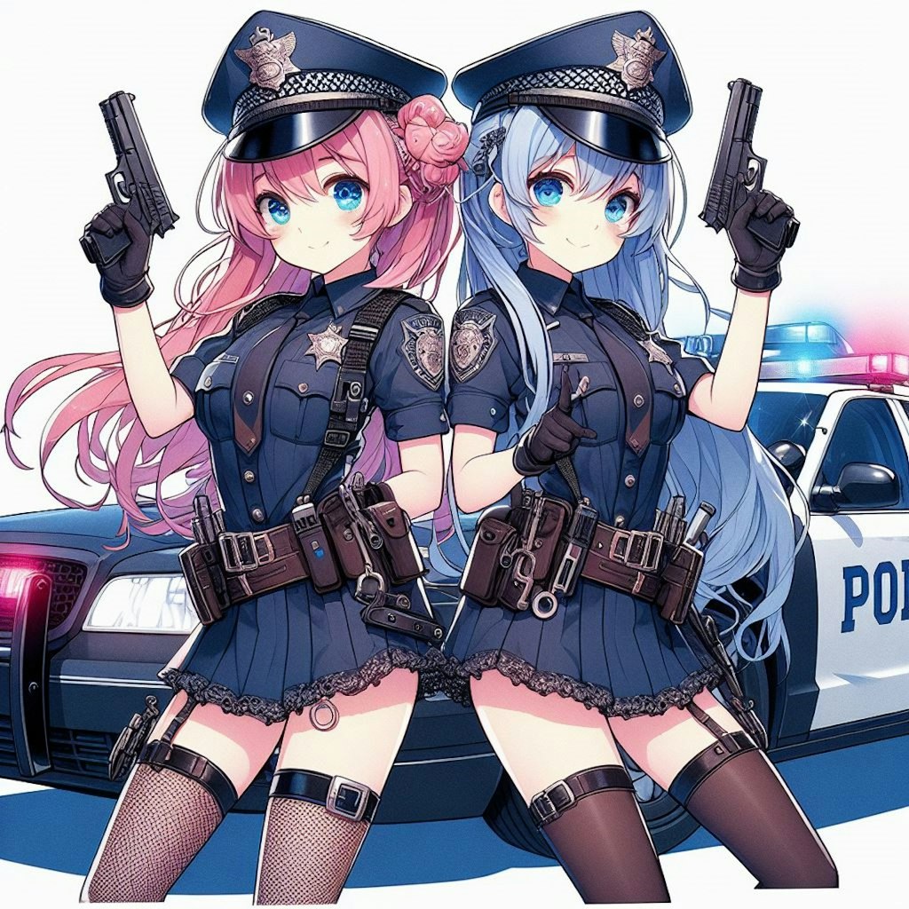 警察の女の子