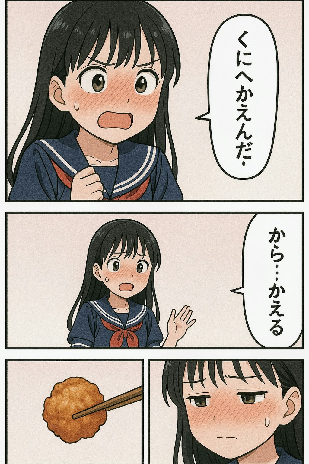 くにへかえるんだな赤面女子02