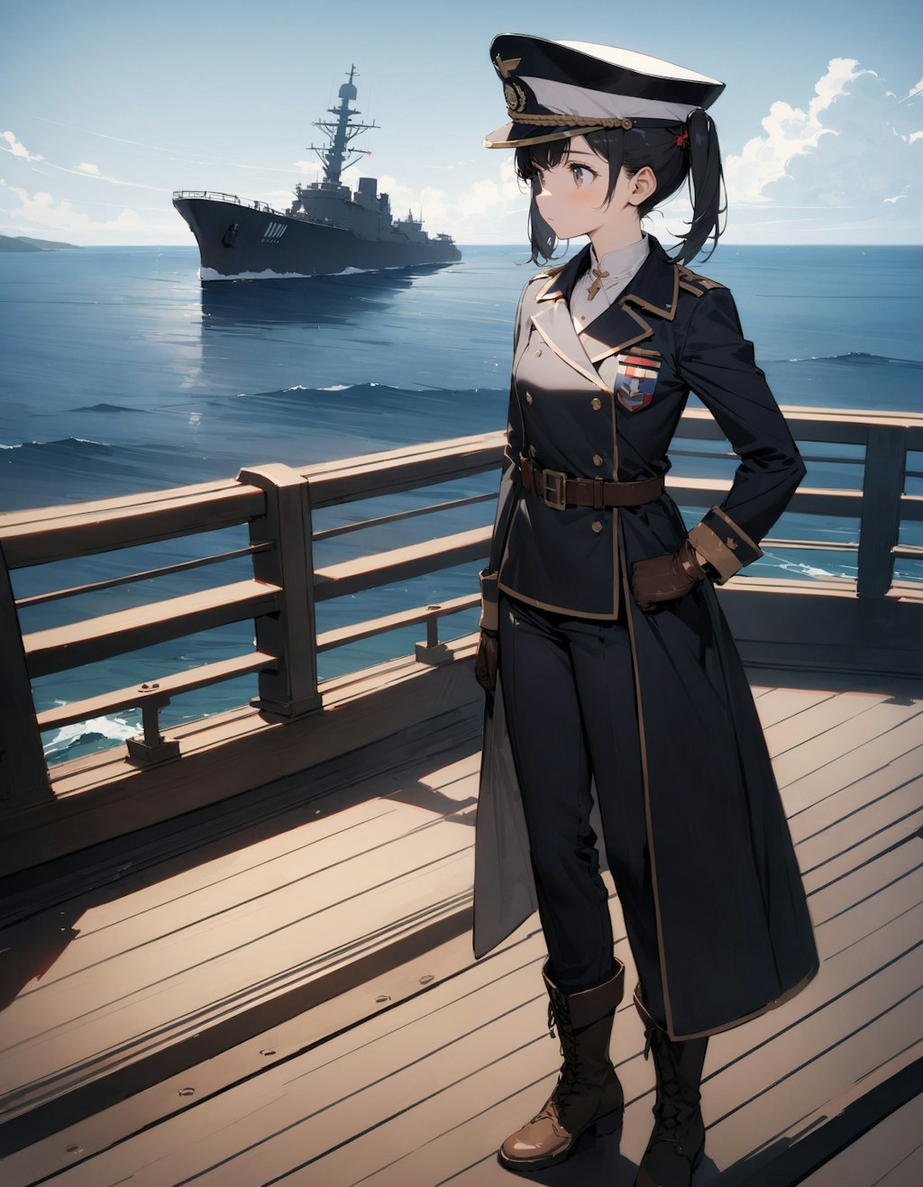 艦長の少女