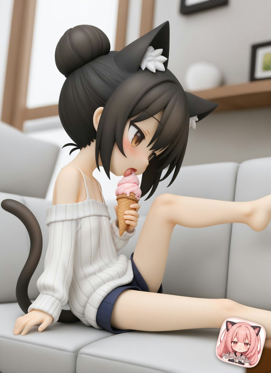 ソフトクリームペロペロ🍦