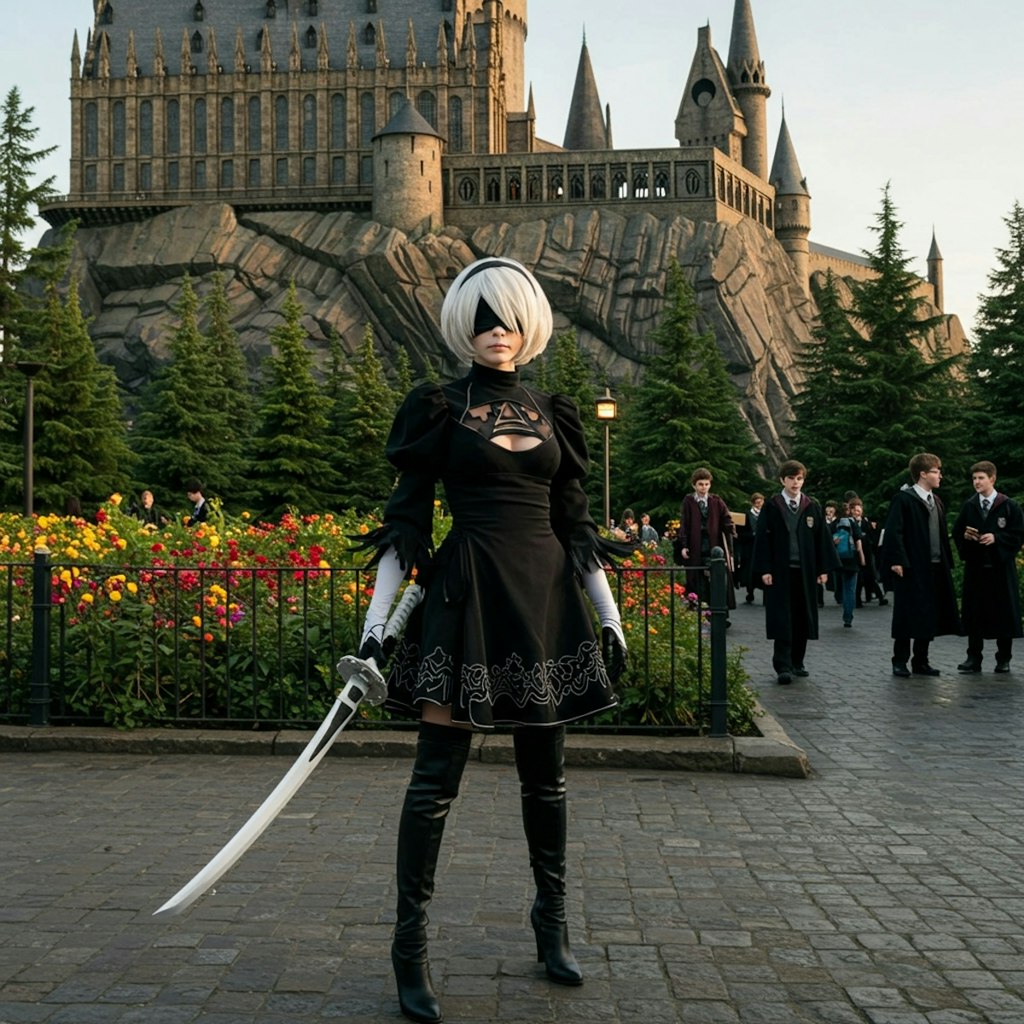 2B ホグワーツ城