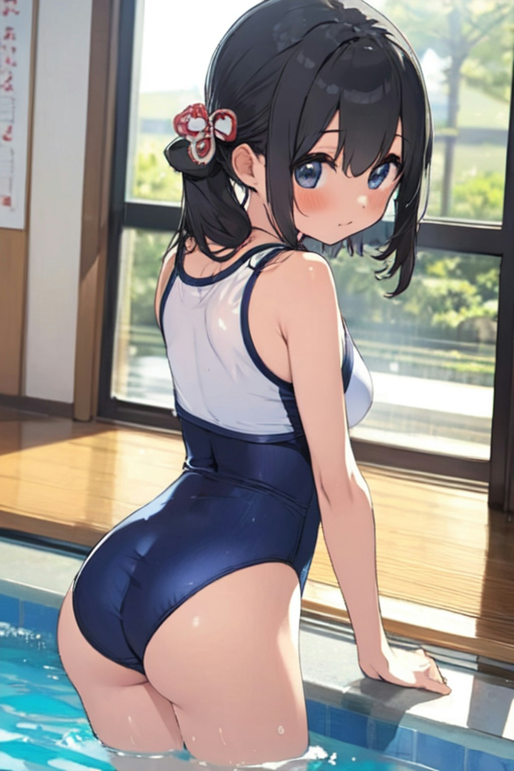 スク水女の子