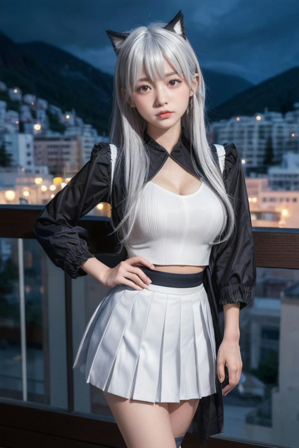 夜のお散歩