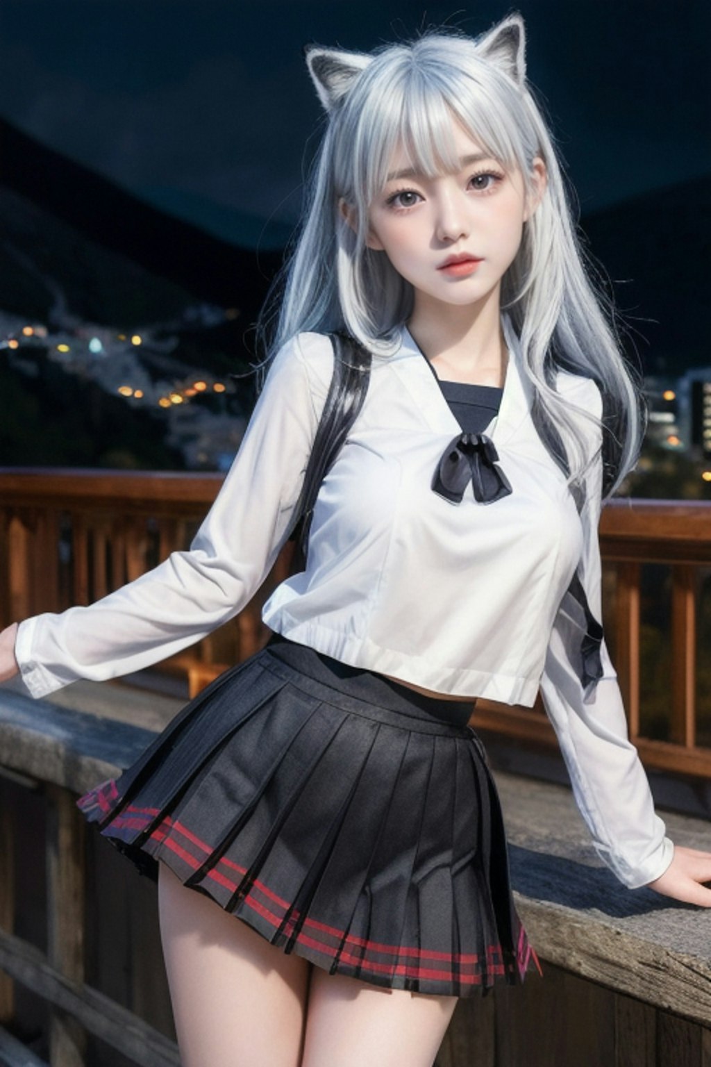 夜のお散歩