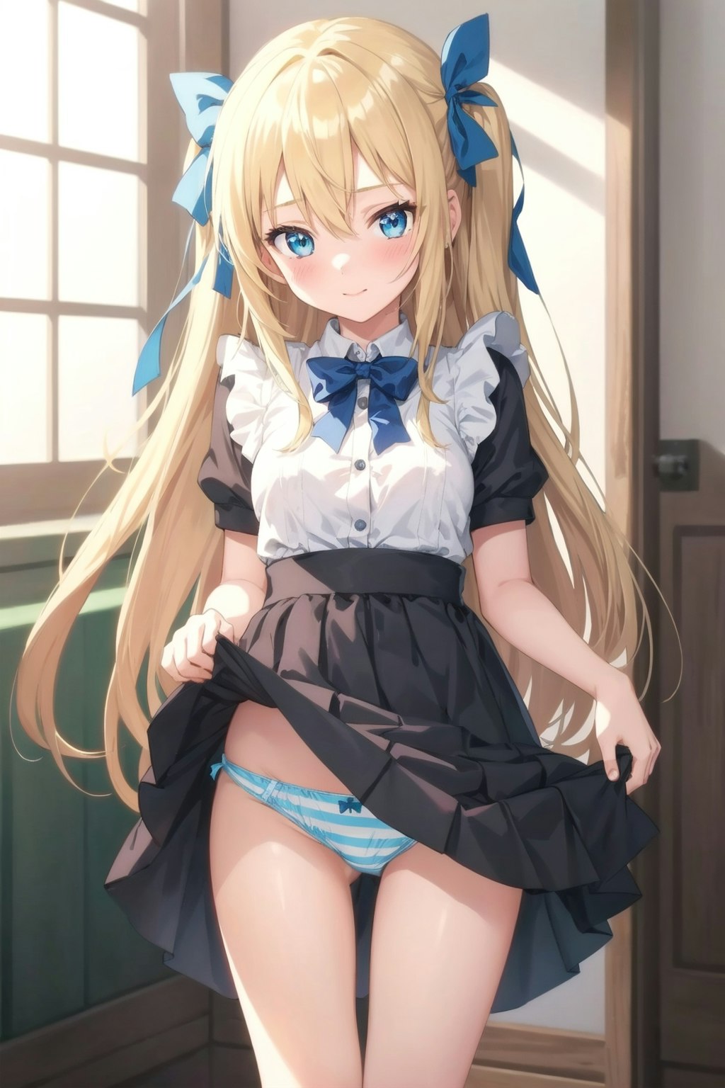 エプロンドレスな金髪ちゃん