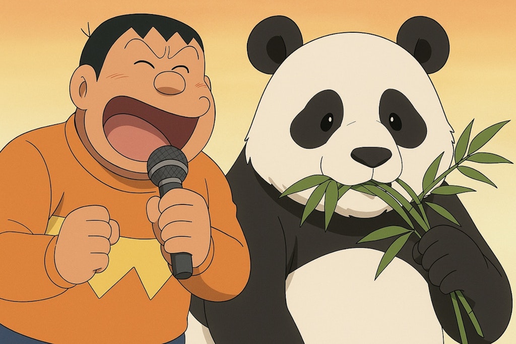 ジャイアンとパンダ