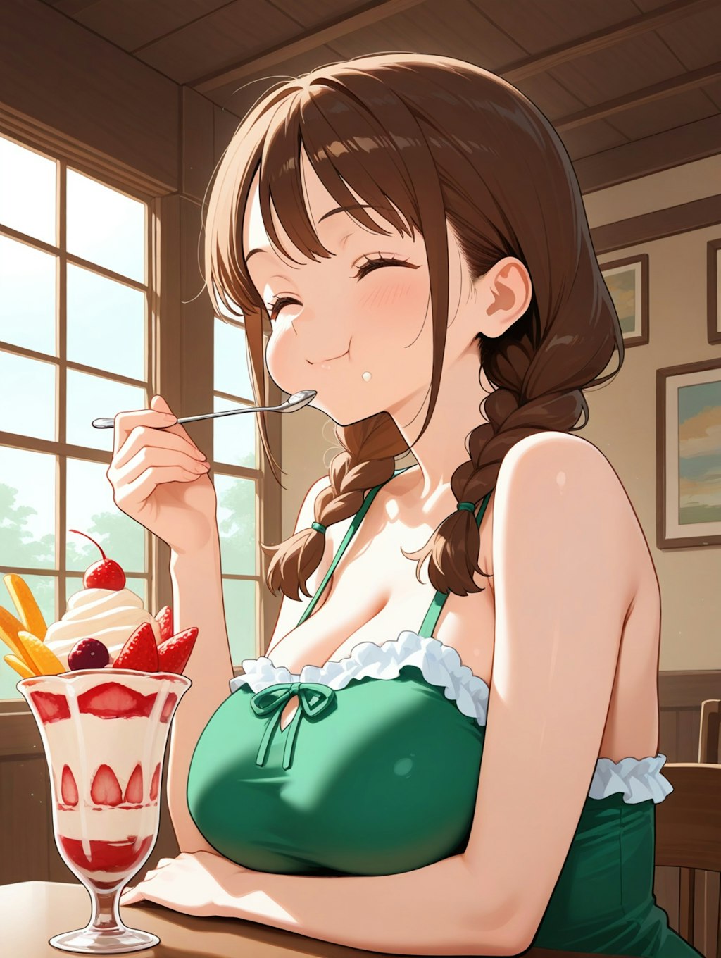 夏パフェ