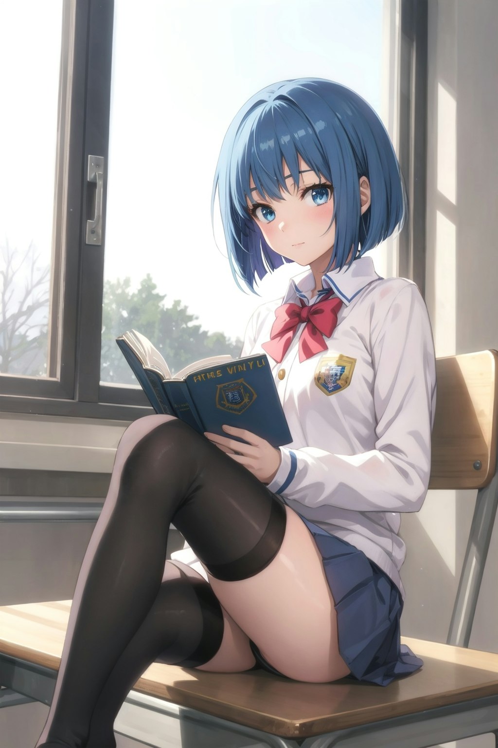 読書中