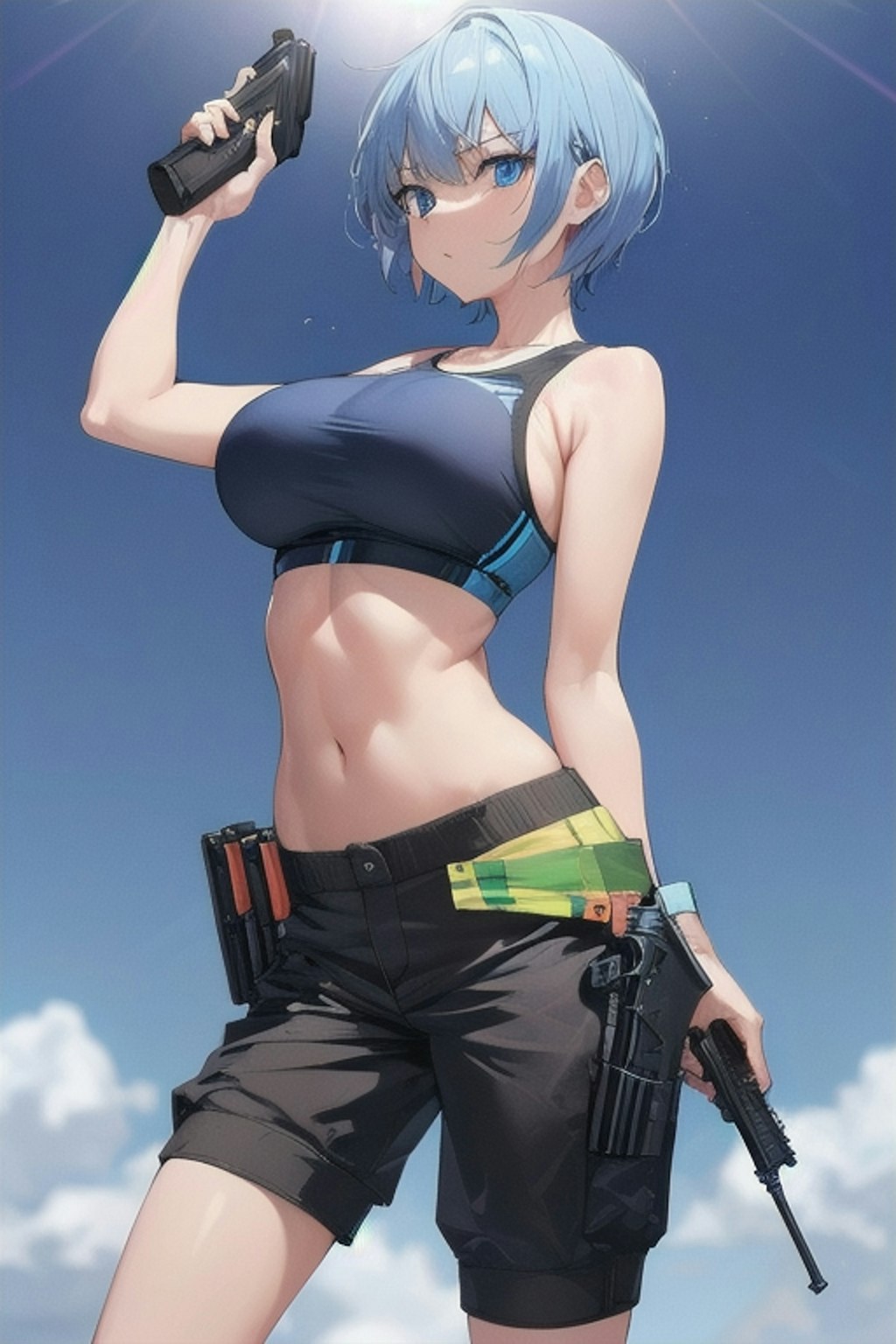 テスト2丁拳銃娘26