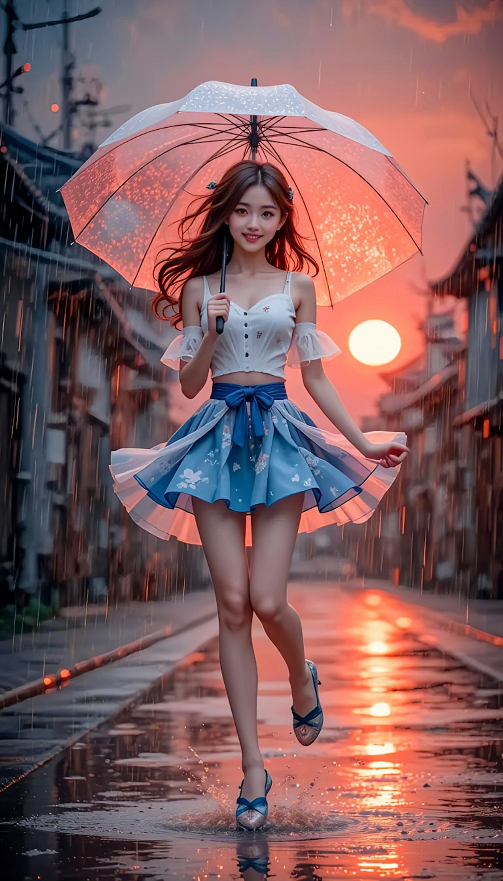 雨の日の君