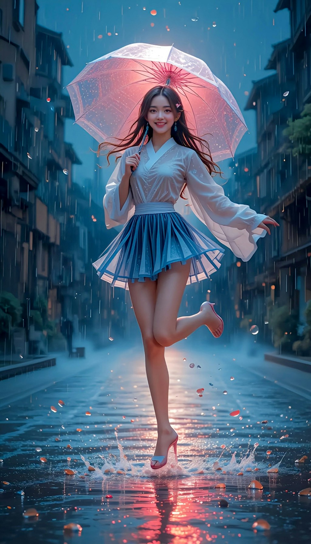雨の日の君