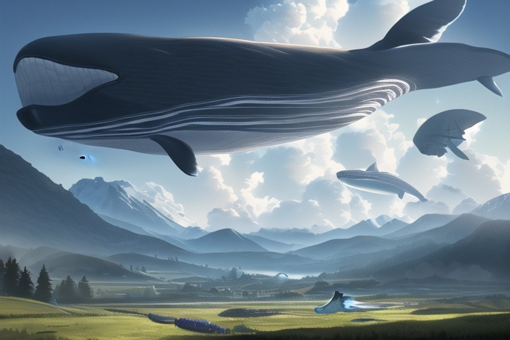 flying whale