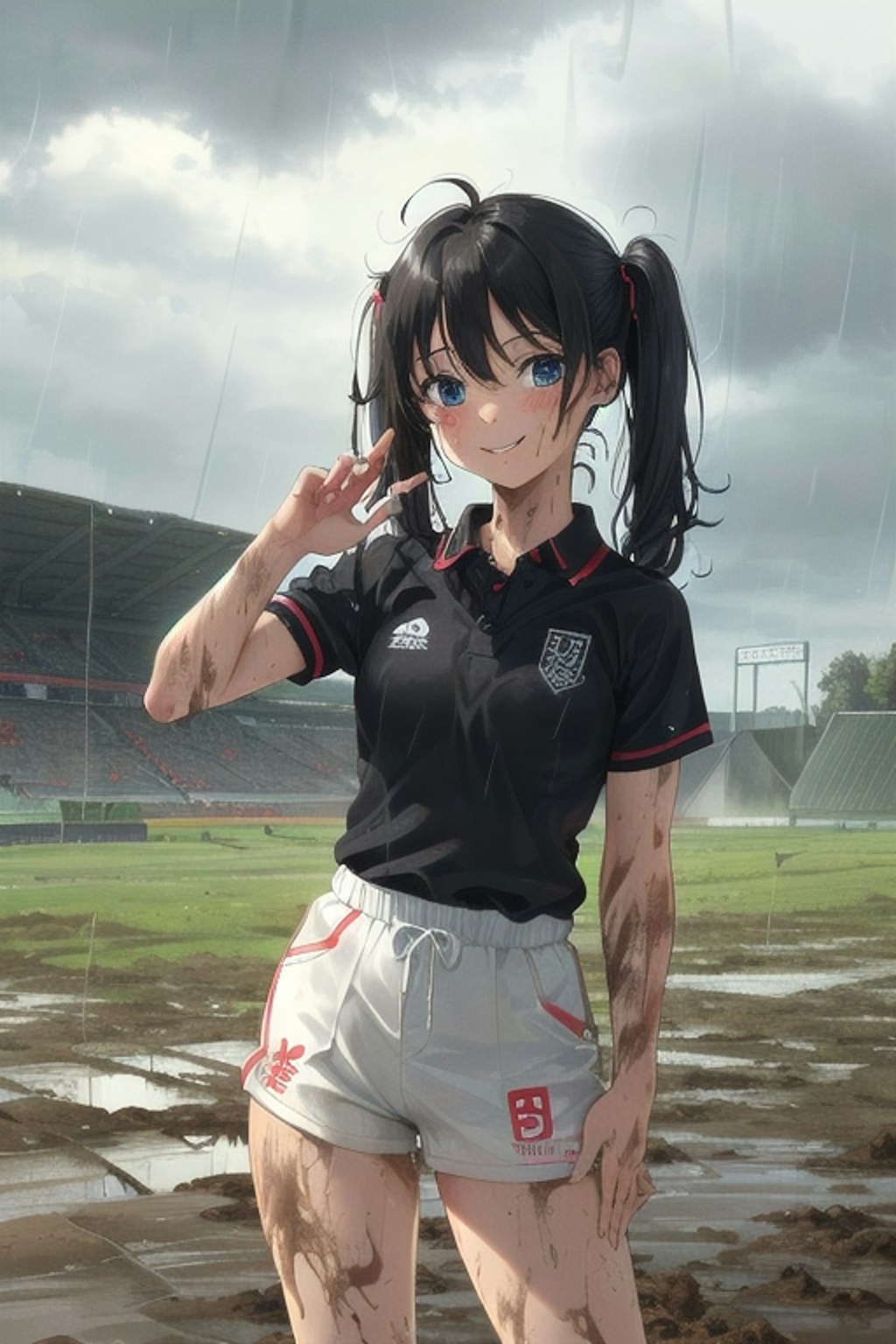 🏉泥まみれの女子ラグビー 73