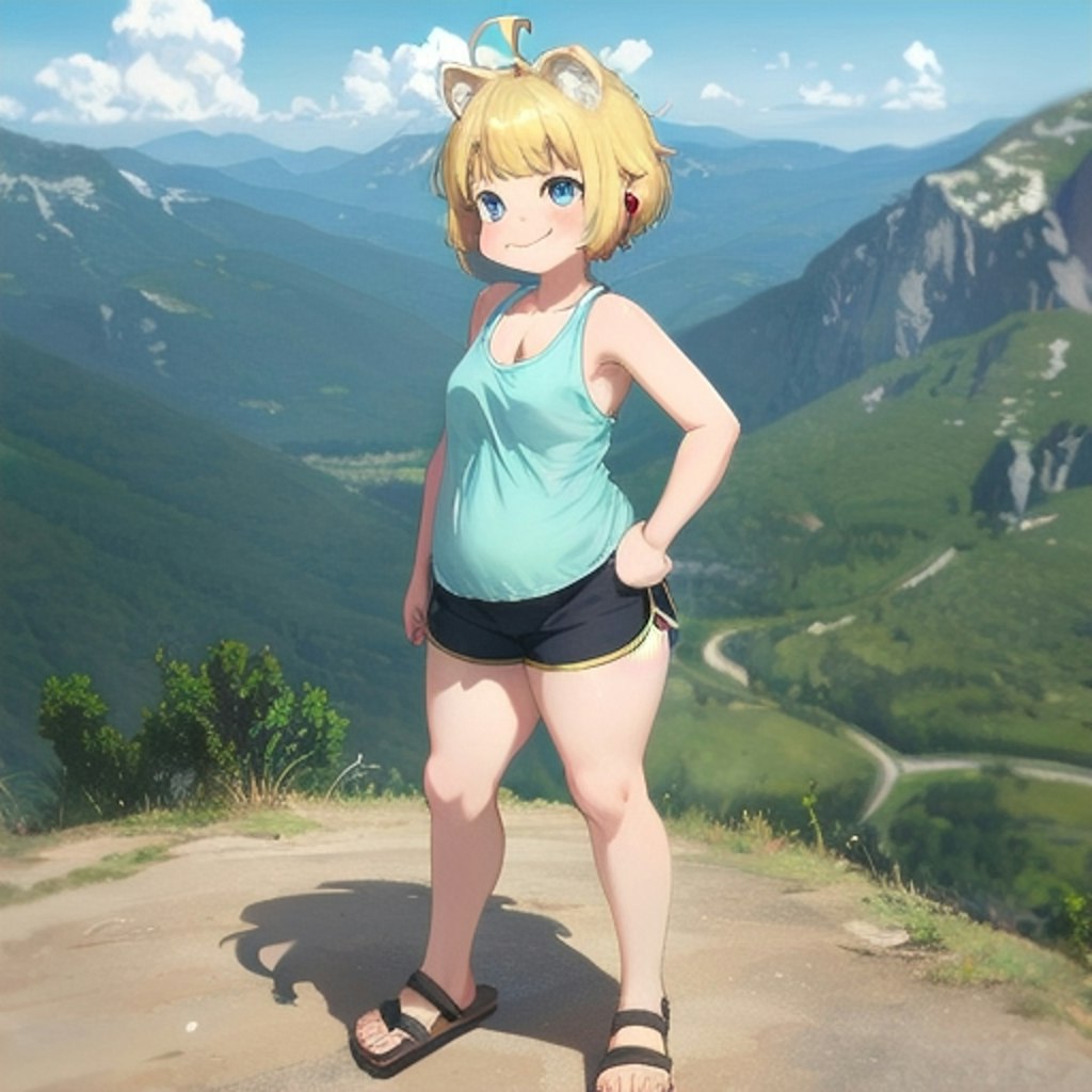 金髪ぽちゃ子を注文したら、ケモミミついたｗ