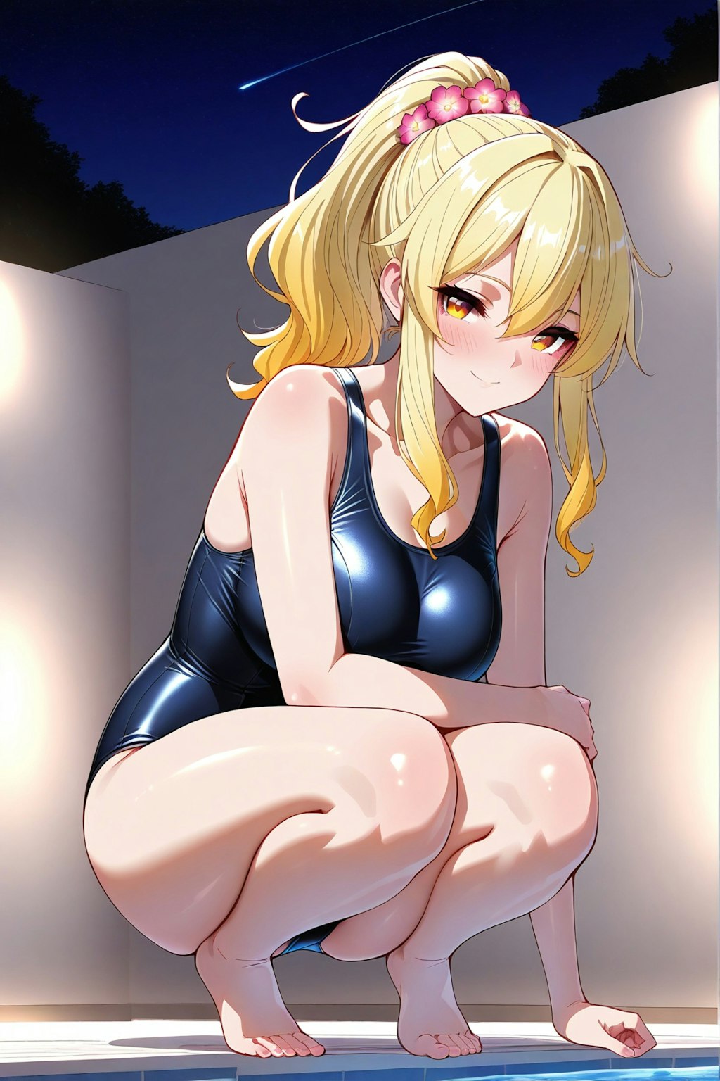 ちちぷいちゃんスクール水着#CAPE