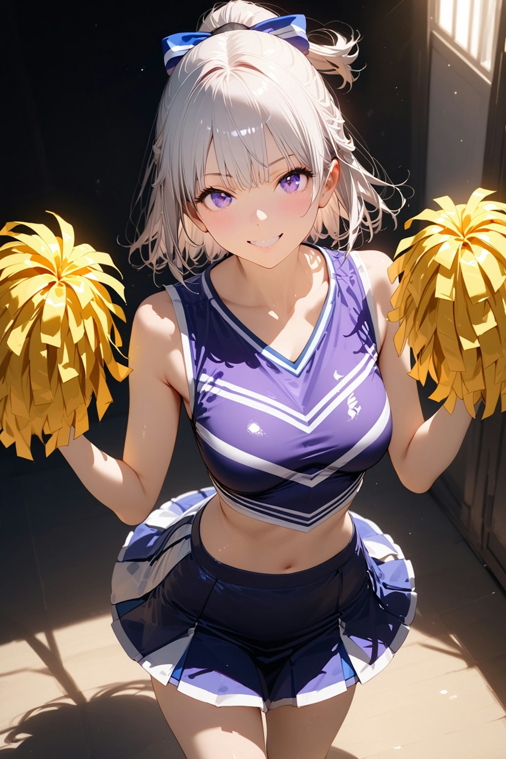 (935HQ)銀髪ちゃんチアガール