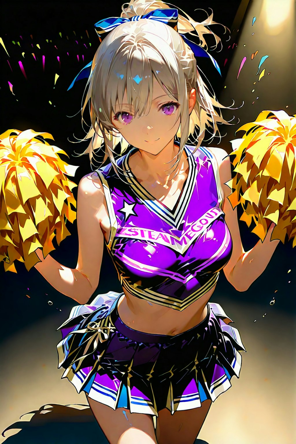 (935HQ)銀髪ちゃんチアガール
