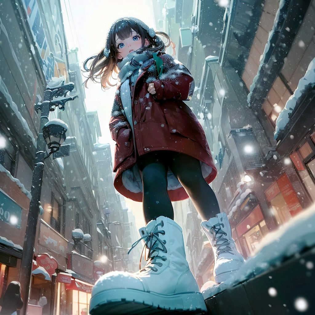 雪と少女13