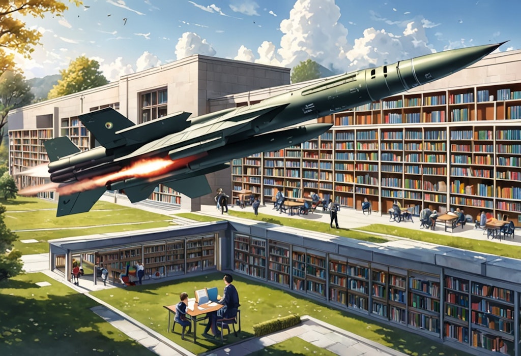 巨大図書館ミサイル防衛構想