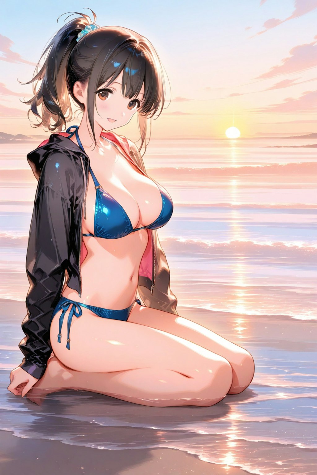 水着の彼女