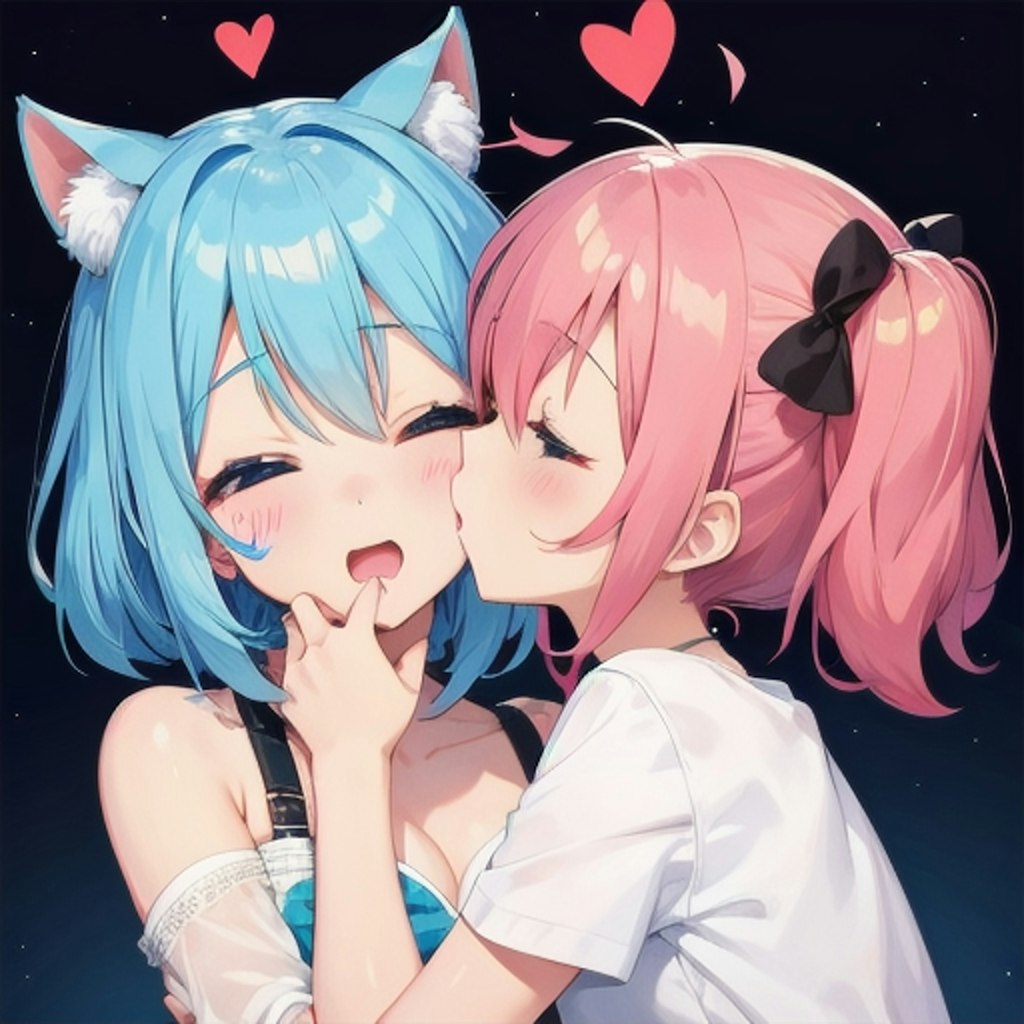 百合キス