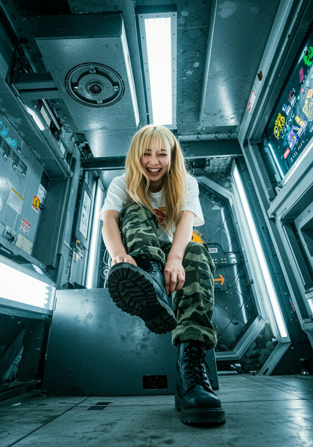 舞ちゃん ブーツ脱ぎ